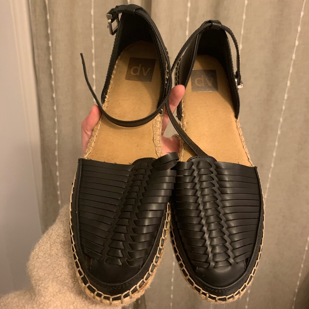 dv espadrilles ankle strap sandals